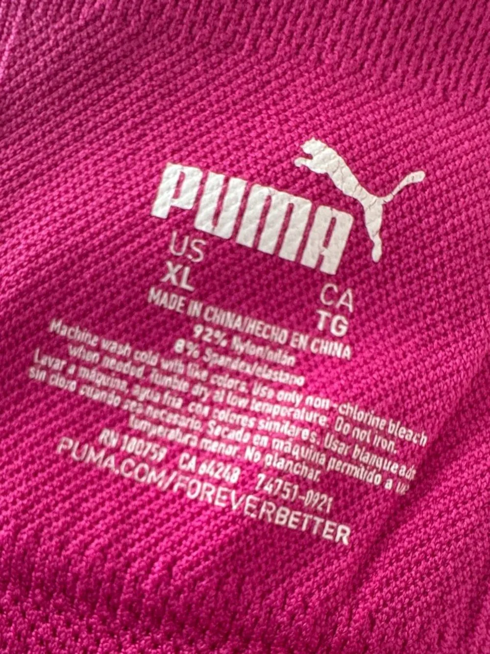 Puma Seamless Convertible Sports Bra